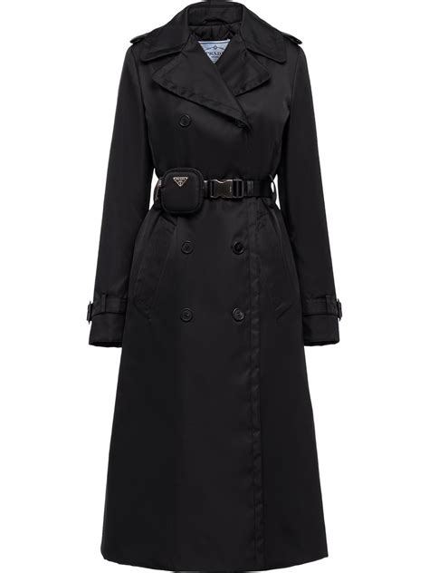 womens prada trench coat|farfetch Prada coats.